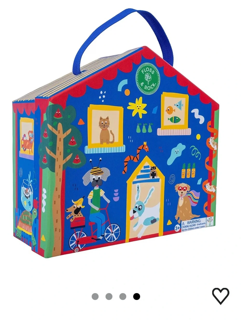 Floss & Rock NEW Pets Playbox Open ended play wooden figures